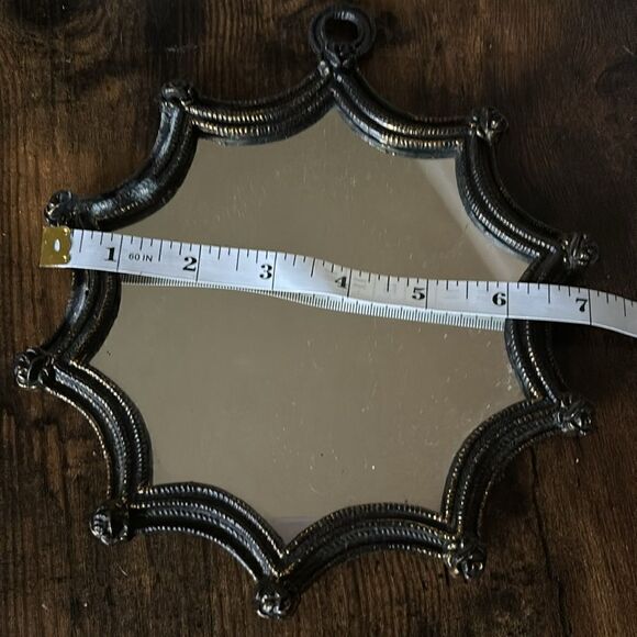 Vintage Gold Rose Star   E.A.
Riba Co Inc. Mirror, Circa 1970s - Picture 4 of 4